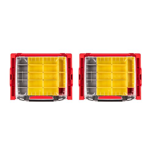 Main product image of 6-Drawer Rolling Stack with L-BOXX 1 Shallow Tool Box and Organizer Bins
