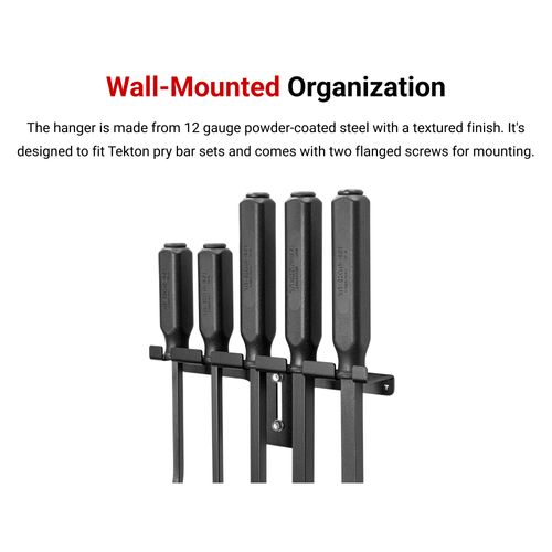 Main product image of 6-Tool Pry Bar Wall Hanger