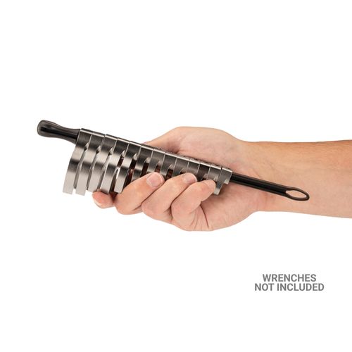 Main product image of 3/8" Drive x 10" Crowfoot Wrench Organizer Key (Black)