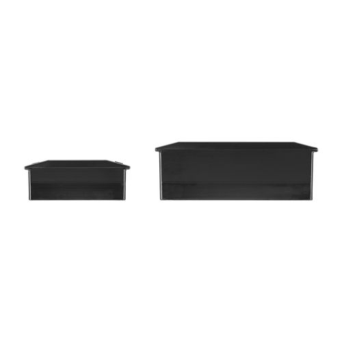 Main product image of 14-Tool 3/8" Drive Flare Nut Crowfoot Wrench Organizer Rack, Black (5/16 - 1-1/16")