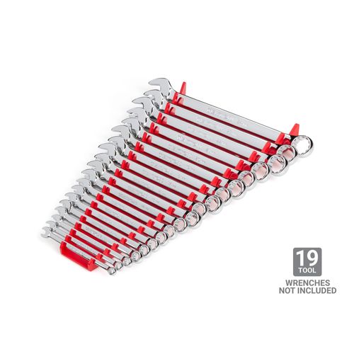Main product image of 19-Tool Combination Wrench Organizer Rack (Red)