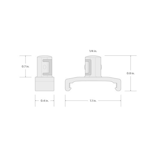 Main product image of 1/4" Drive Twist Lock Socket Clip Set (5-Piece)