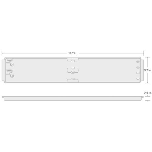 Main product image of 18" 2-Rail Tray