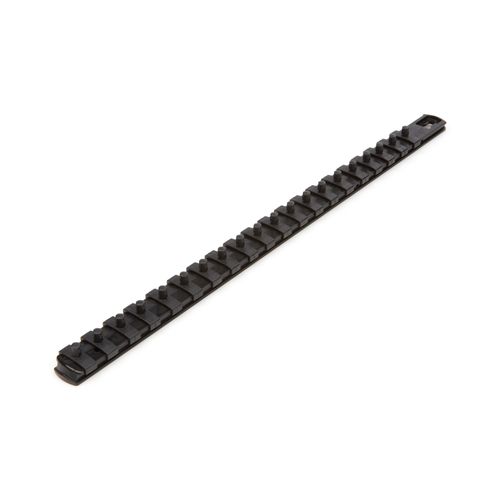 Main product image of 1/4" Drive x 18" Socket Rail, 20 Clips (Black)