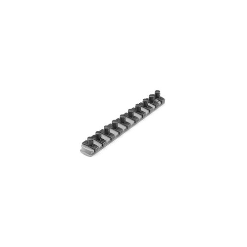 Main product image of 3/8" Drive x 8" Socket Rail, 10 Clips (Gray)