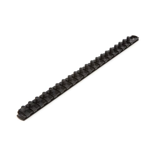 Main product image of 3/8" Drive x 18" Socket Rail, 20 Clips (Black)