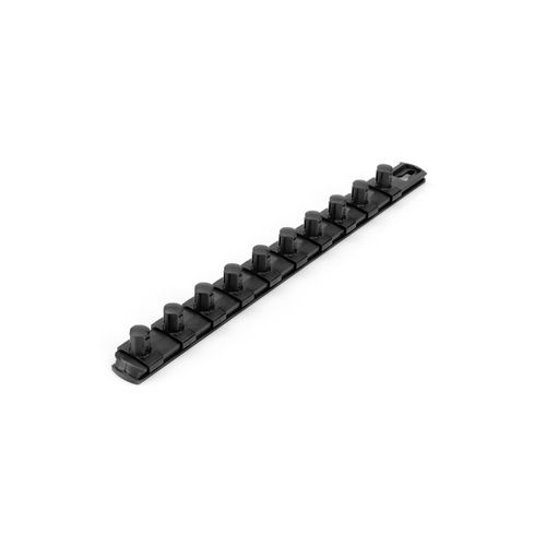 Main product image of 1/2" Drive x 13" Socket Rail, 10 Clips (Black)