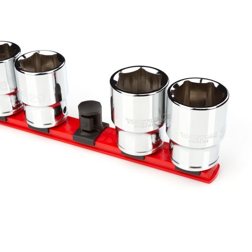 Main product image of 3/4" Drive x 13" Socket Rail, 8 Clips (Red)