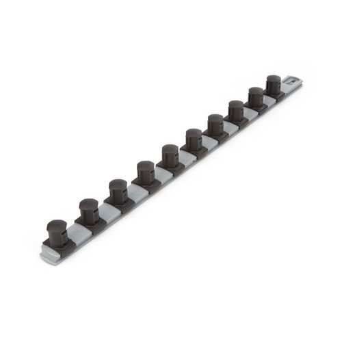 Main product image of 3/4" Drive x 18" Socket Rail, 10 Clips (Gray)