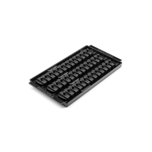 Main product image of 1/4" Drive 3-Rail Socket Organizer Set, Black (39-Tool)