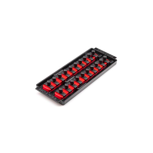 Main product image of 3/8" Drive 2-Rail Socket Organizer Set, Red (20-Tool)