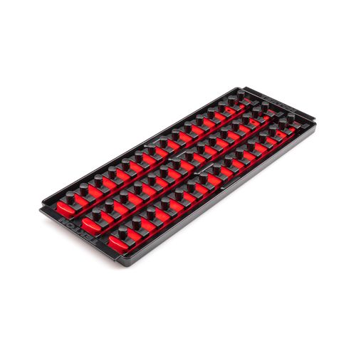Main product image of 3/8" Drive 3-Rail Socket Organizer Set, Red (45-Tool)