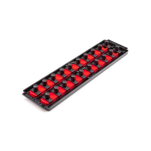 Main product image of 1/2" Drive 2-Rail Socket Organizer Set, Red (20-Tool)