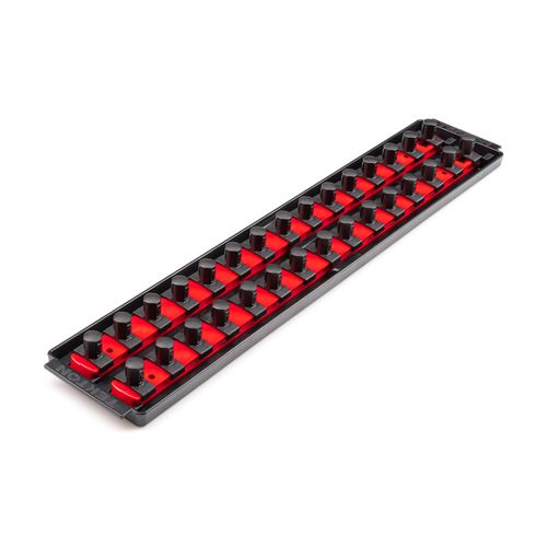 Main product image of 1/2" Drive 2-Rail Socket Organizer Set, Red (30-Tool)