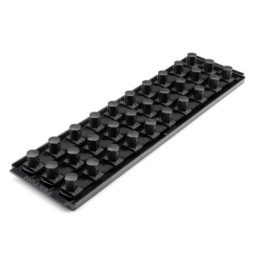 Main product image of 3/4" Drive 3-Rail Socket Organizer Set, Black (30-Tool)