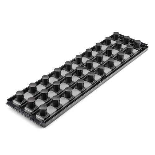 Main product image of 3/4" Drive 3-Rail Socket Organizer Set, Gray (30-Tool)