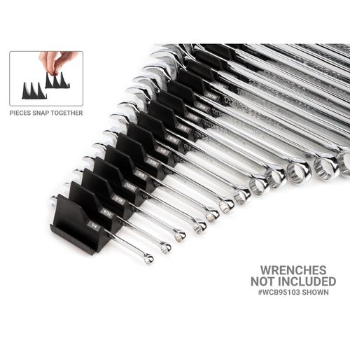 Main product image of 40-Tool Modular Wrench Organizer Set (Black)