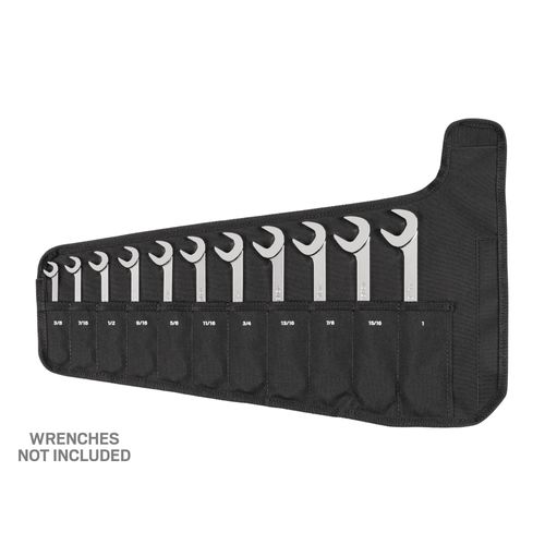 Main product image of 11-Tool Angle Head Wrench Pouch (Black, 3/8 - 1")