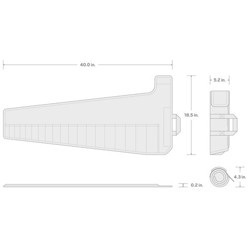Main product image of 19-Tool 12-Point Ratcheting Combination Wrench Pouch (6-24mm)
