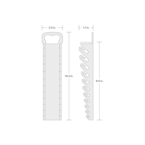 Main product image of 11-Tool Stubby Combination Wrench Holder (Black)