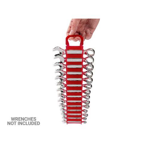 Main product image of 14-Tool Stubby Combination Wrench Holder (Red)