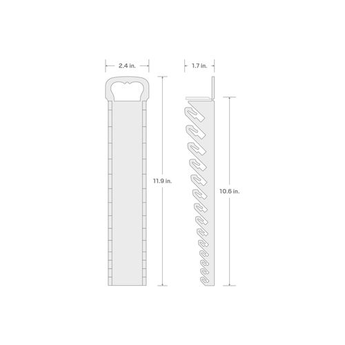 Main product image of 14-Tool Stubby Combination Wrench Holder (Red)
