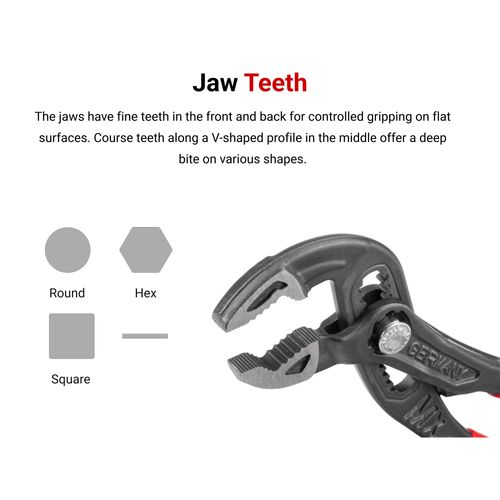 Main product image of 5" Angle Nose Push Button Adjustable Pliers