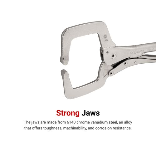 Main product image of Locking Pliers and C-Clamp Set (6-Piece)