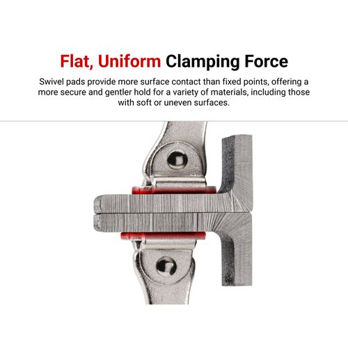 Main product image of Locking Pliers and Swivel C-Clamp Set (6-Piece)
