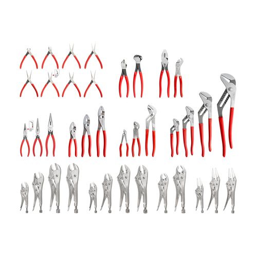 Main product image of Gripping, Cutting, Locking, and Mini Pliers Set (38-Piece)