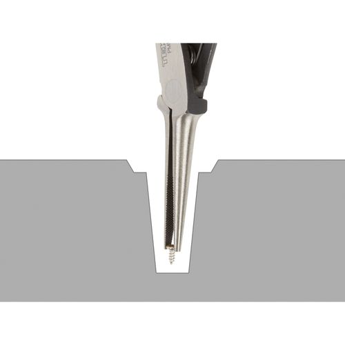 Main product image of Mini Needle Nose Pliers (Serrated Jaw)