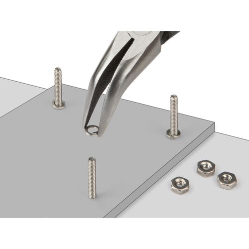Main product image of Mini Bent Long Nose Pliers