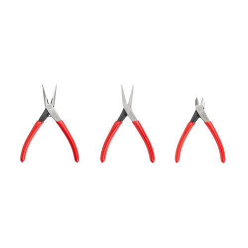 Main product image of Mini Pliers Set, 3-Piece (Long Nose, Flat Nose, Cutting)