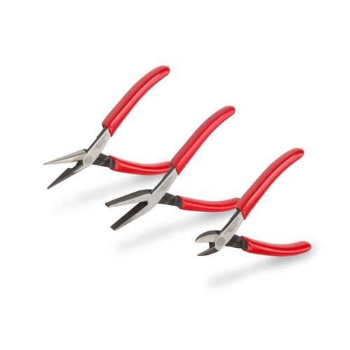 Main product image of Mini Pliers Set, 3-Piece (Long Nose, Flat Nose, Cutting)