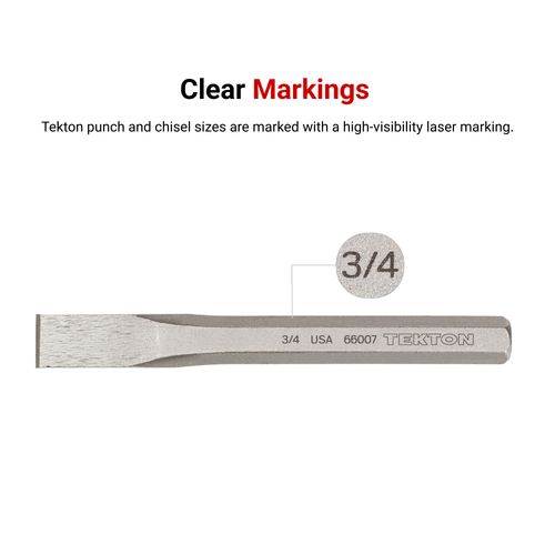 Main product image of Cold Chisel Set, 3-Piece (1/2, 3/4, 1")
