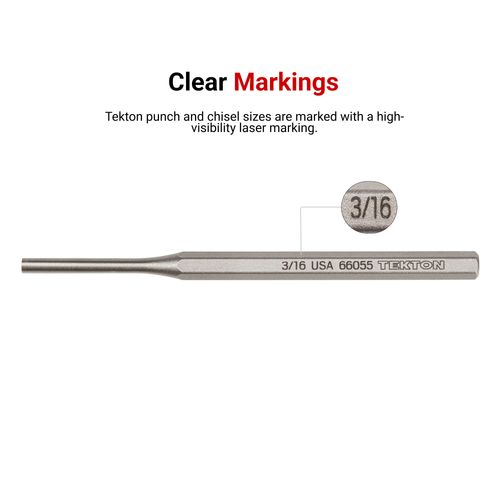 Main product image of Punch and Chisel Set, 20-Piece (Center, Solid, Pin, Chisel)