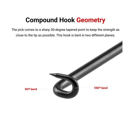 Main product image of Compound Hook (1/8" x 3")