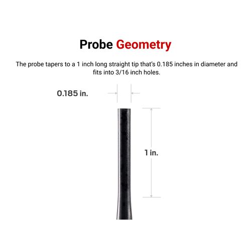 Main product image of 3/16" Tip Probe (1/4 x 3" Shank)