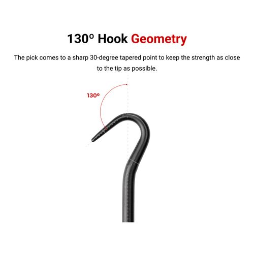Main product image of 130-Degree Blunt Hook (1/8" x 3")