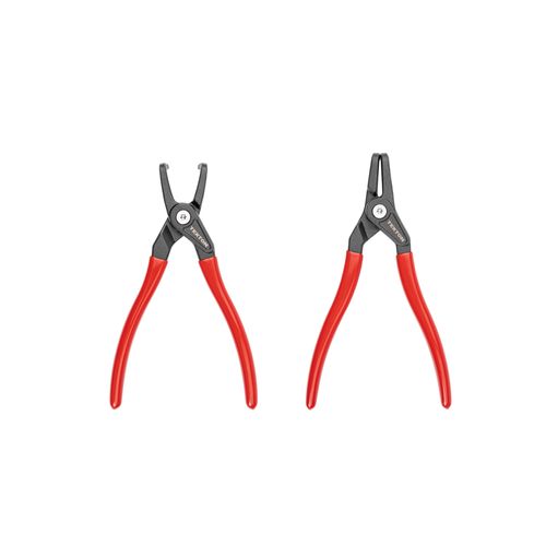 Main product image of 9" 90-Degree Internal and External Retaining Ring Pliers Set, 2 Pieces (0.090" Tips)
