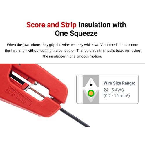 Main product image of Automatic Wire Stripper w/ Cutter
