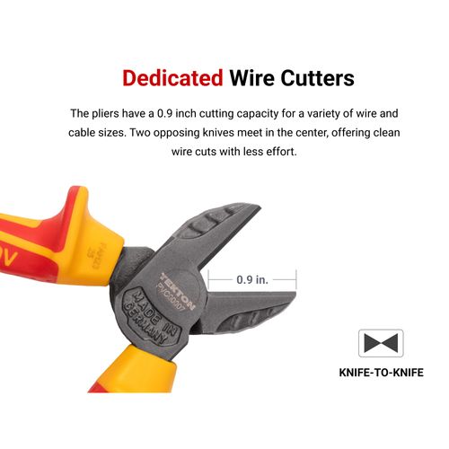 Main product image of 7" Insulated Diagonal Cutting Pliers