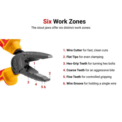 Main product image of 7" Insulated Combination Pliers
