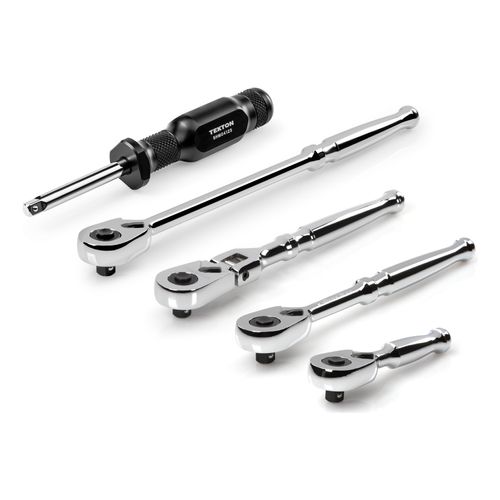 Main product image of 1/4" Drive Quick-Release Ratchet and Spinner Handle Set (5-Piece)
