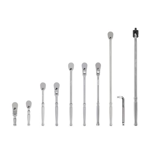 Main product image of 3/8" Drive Ratchet, L-Handle, and Breaker Bar Set (10-Piece)