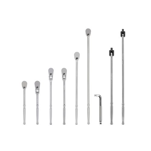Main product image of 1/2" Drive Ratchet, L-Handle, and Breaker Bar Set (9-Piece)