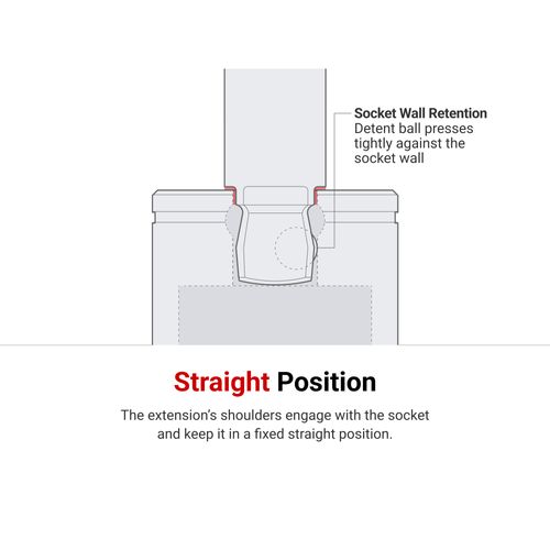 Main product image of 3/8" Drive x 6" Wobble Extension