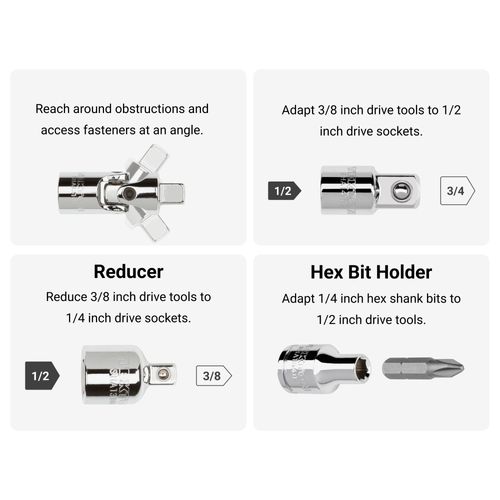 Main product image of 1/2" Drive Accessories Set (10-Piece)