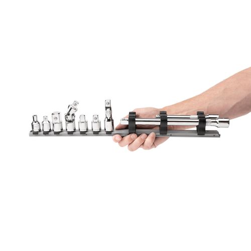 Main product image of 1/2" Drive Extension and Accessory Set with Rail (9 Pieces)