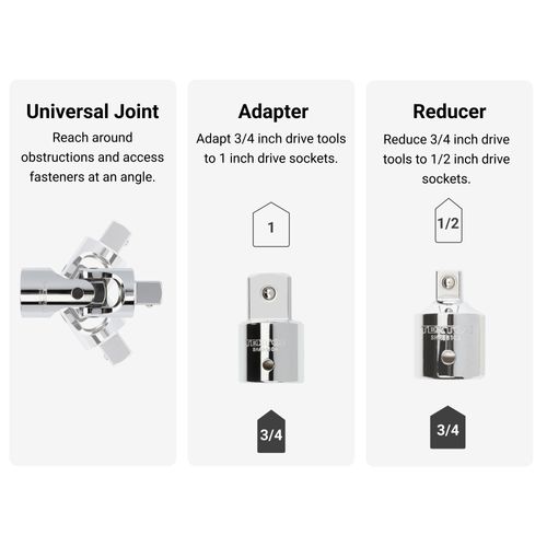 Main product image of 3/4" Drive Accessories Set (6-Piece)